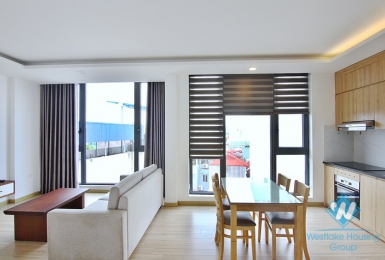 Lake view two bedrooms apartment for rent in Dang Thai Mai, Tay Ho